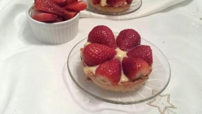 Tartelette aux fraises