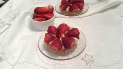 Tartelettes aux fraises