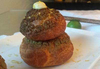 Religieuse citron