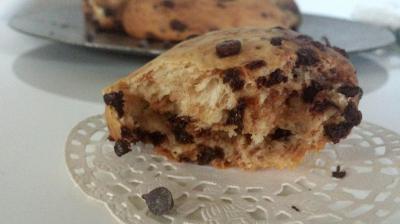 Baguettes briochées aux pépites de chocolat