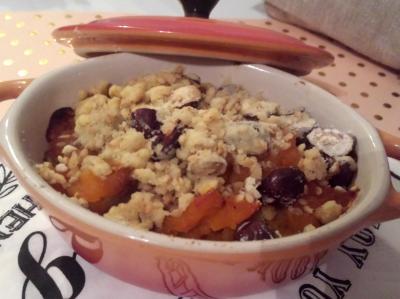 Crumble de potimarron