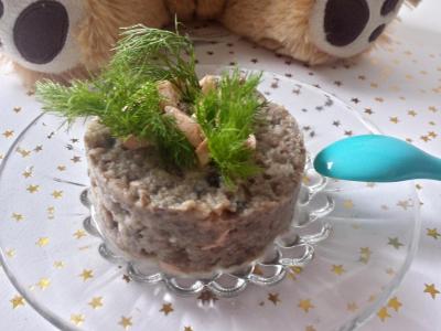 purée fenouil - champignons