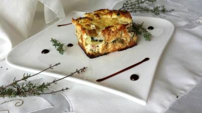 Gâteau courgettes et ricotta
