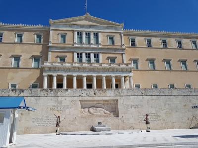 La garde au parlement