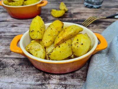 Panais et pommes de terre rôties