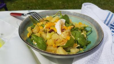 Salade pommes de terre et courgettes