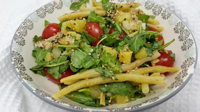 Salade de haricots verts