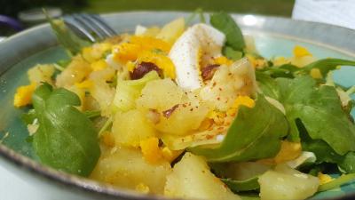 Salade pommes de terre et courgettes 1