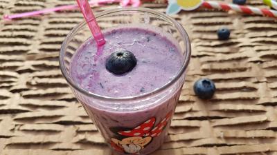 Smoothie myrtilles 1