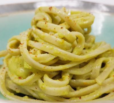 Spaghettis à l’avocat