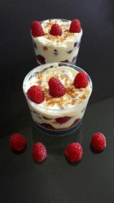 Tiramisu framboises